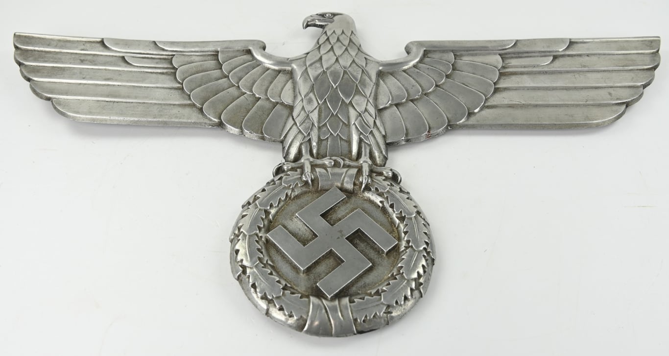 German Third Reich Rare 29'' Railway Eagle