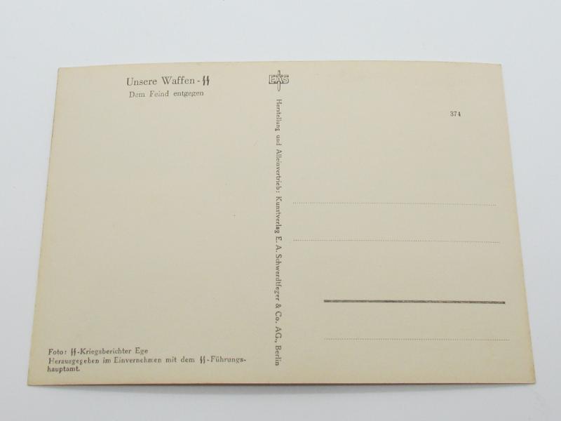 Postcard : Unsere Waffen-SS