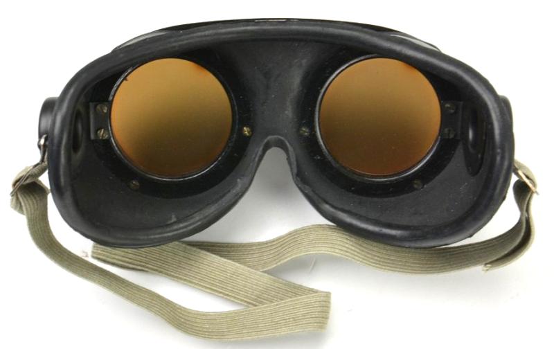 USAAF WW2 Airgunner Goggle in Case