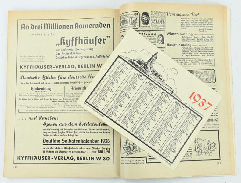 German Kyffhauserbund Yearbook 1936