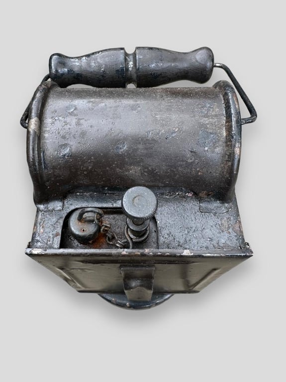 German WWII Carbid Lantern 'Einheitslaterne 45'
