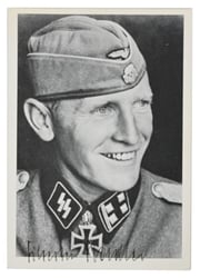 Signature of Waffen-SS KC-OLC&S Recipient 'Sylvester Stadler'