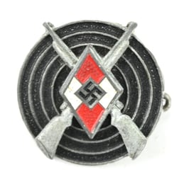 German Hitler Youth Marksmanship badge in Silver