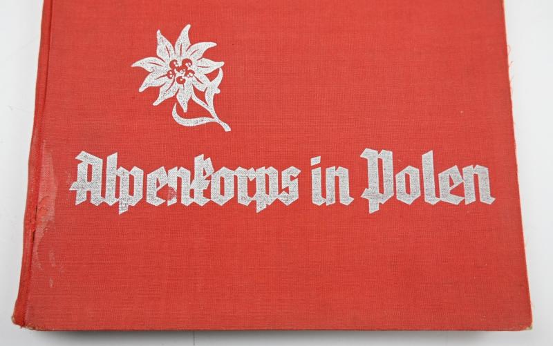 German Book 'Alpenkorps in Polen'