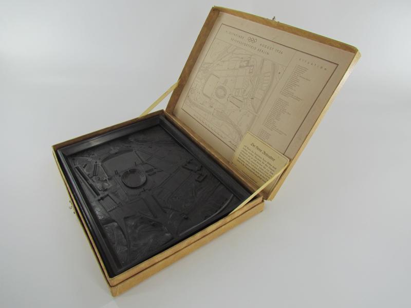 1936 Berlin Olympics Stadium Model In Original Box...Rare
