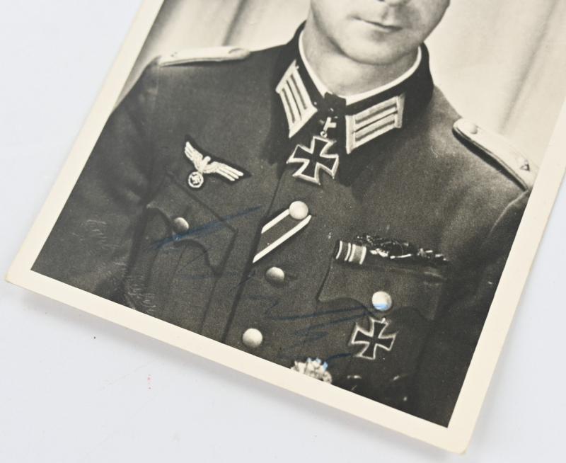 Signature of Wehrmacht Heer KC Recipient 'Wolfram Kertz'