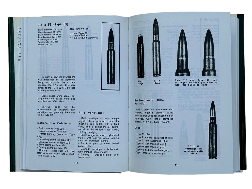 Military Rifle & Machine Gun Cartridges by Jean Huon