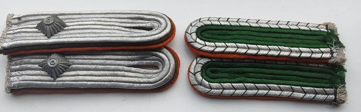 WWII German police shoulder boards