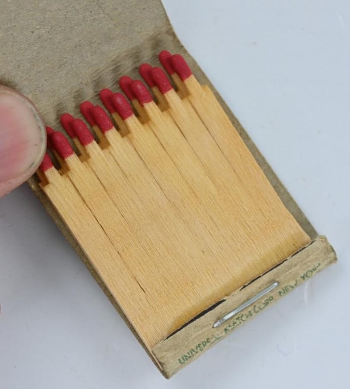 US WW2 Matchbox 'War Bonds'