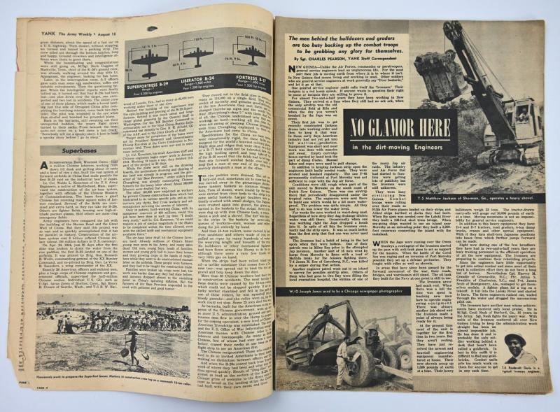 US WW2 Yank Magazine August 18th, 1944