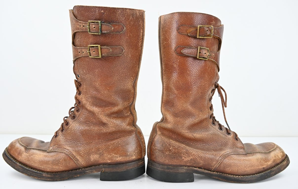British WW2 Officer Twin Buckle Boots 1942