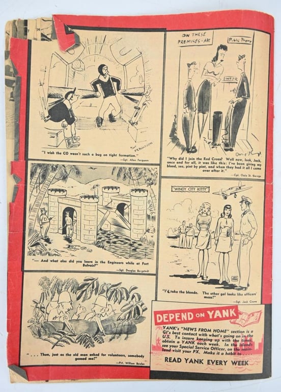 US WW2 Yank Magazine March 17th, 1944 Down Under