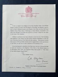 RARE NAMED EIIR CBE GROUPING WITH PHOTOGRAPHS TO...