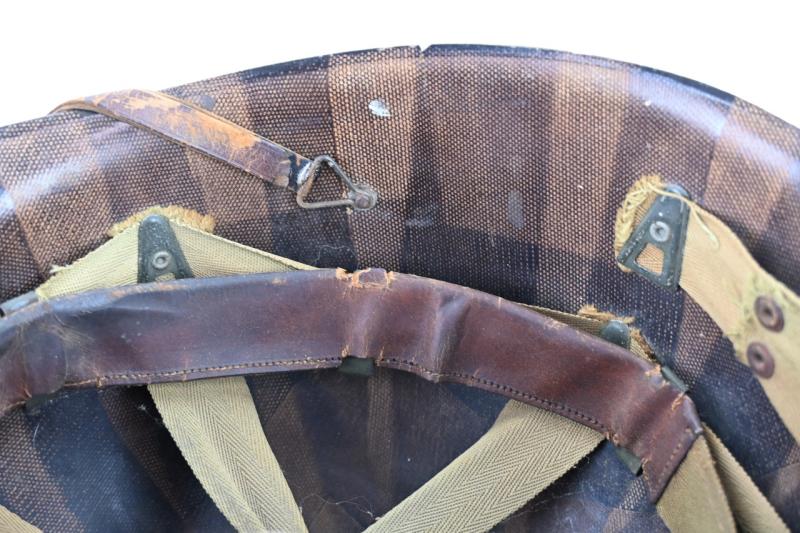 US WW2 M1 Camouflaged Helmet Liner