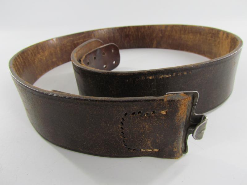German Leather Equipment belt