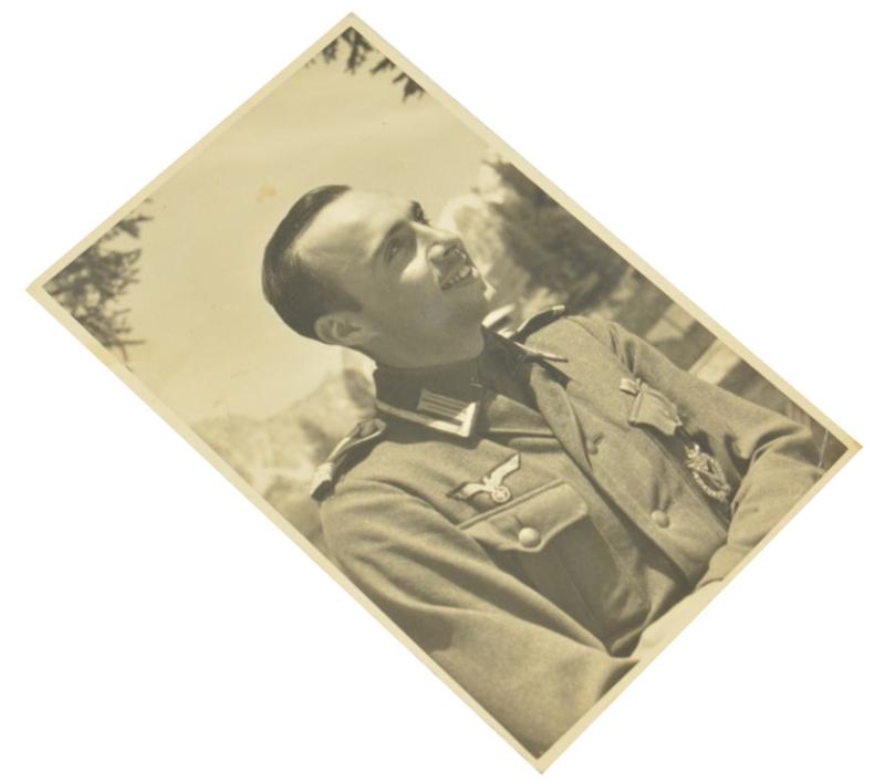 German WH NCO Portrait Picture