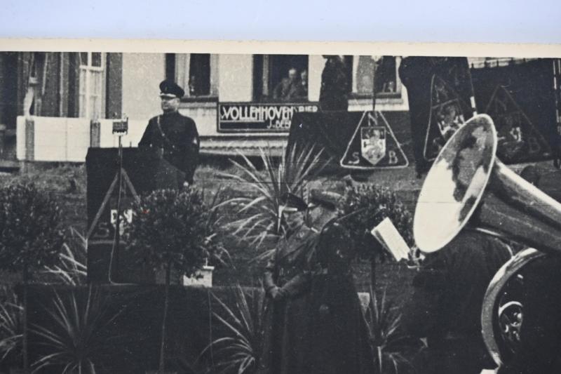 Dutch NSB Photo 'Mussert Speaching'