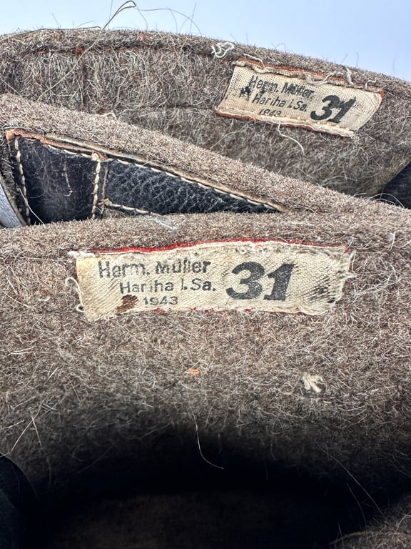 Wehrmacht winter watch boots - 1943