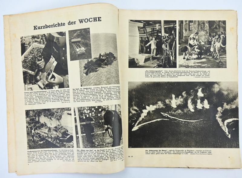 German Third Reich Magazine 'Die Woche' 1940