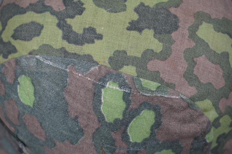 Waffen SS M42 Helmet Cover in Oakleaf A Camouflage