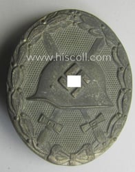 Moderately used- and/or worn 'Verwundeten-Abzeichen in Silber' being...