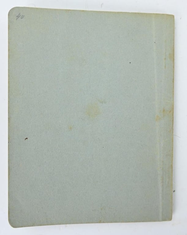 German Hitler Youth Songbook 'Durch Kampf v. Arbeit zum Licht'