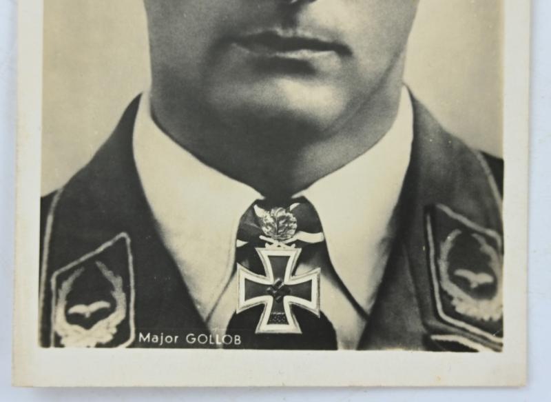 German LW Postcard Gordon Gollob