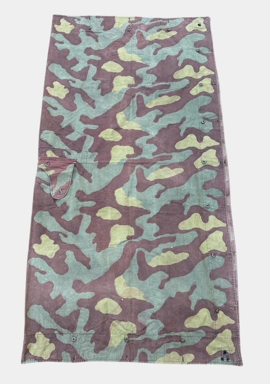 Wehrmacht/ SS Italian Camo Shelter Quarter ....Beautiful Colours