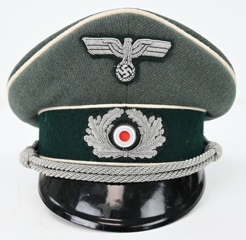 German WH Officer Visor Cap 'Erel'