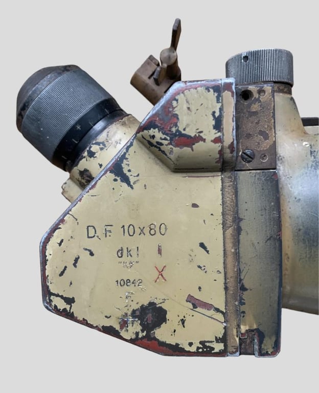 German WWII D.F. 10x80 Binoculars