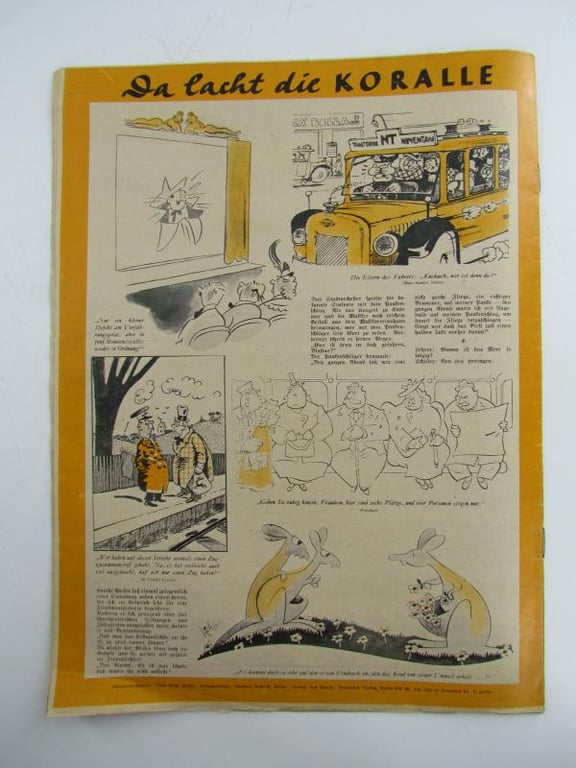 Koralle Magazine dated 30 November 1941