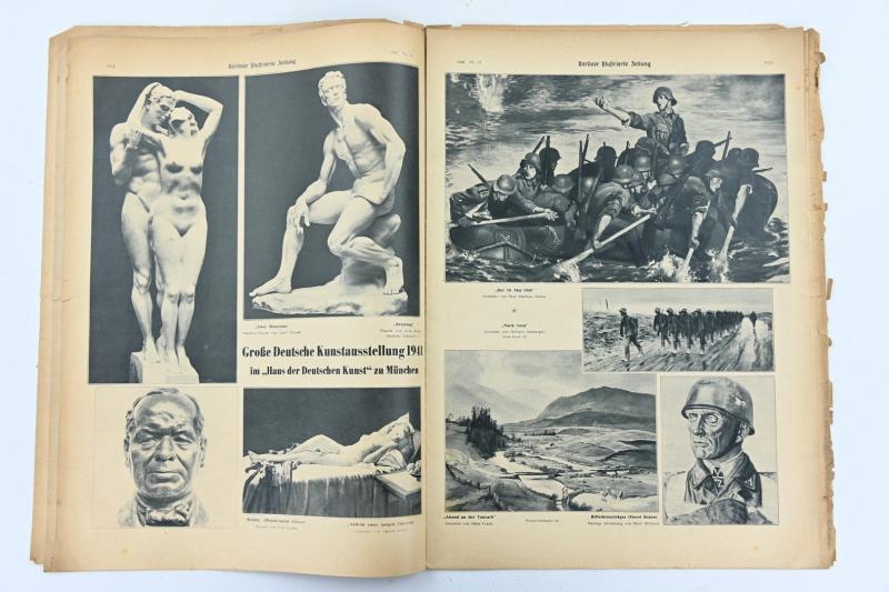 German Berliner Illustrierte Zeitung Newspaper 1941
