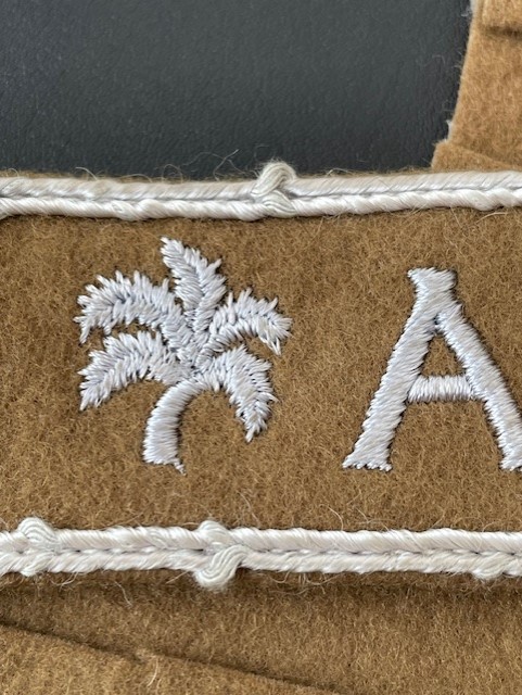 GERMAN WWII AFRIKA CUFF TITLE, SUPERB EXAMPLE MINT.