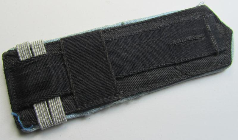 Neat - albeit regrettably single! - so-called: 'Flieger-HJ' (ie. flight 'Hitlerjugend') shoulderstrap as was intended for usage by a: 'HJ-Oberrottenführer' who was attached to the: 'Bann 663' (Bann 663 = Litzmannstadt/Wartheland)