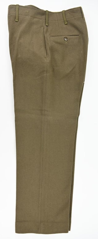 US WW2 Field Wool Serge Trousers