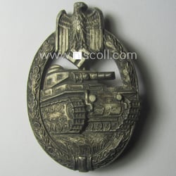 'Panzerkampfabzeichen in Silber' being a neatly maker- (ie....