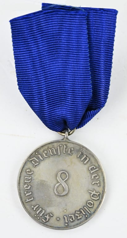 German Police 8 Years Service Medal