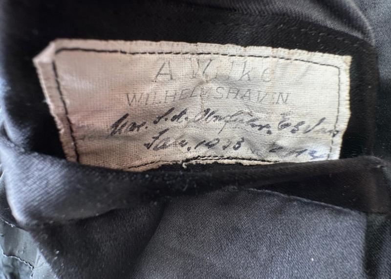 Kriegsmarine Officers Greatcoat With Insignia Maker Marked