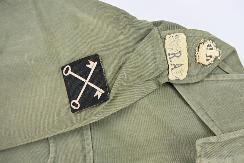 British WW2 JG RA 2nd Div Tunic