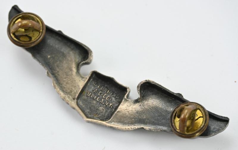 USAAF WW2 Sterling Pilot Wing