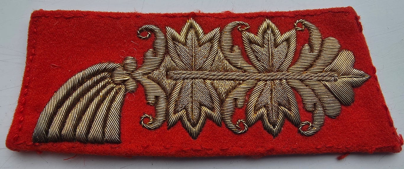 WW2 Wehrmacht Kragenspiegel für General