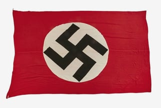 Large NSDAP Double-Sided  Flag – Dutch Wartime Manufacture...