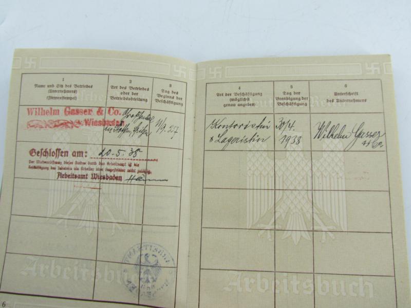 German Arbeitsbuch 1st pattern