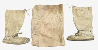 U.S. WWII Army Arctic Mukluks with Carry Bag