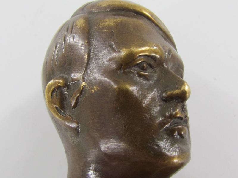 Brass material Statue of Adolf Hitler