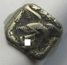 Attractive, WH (Luftwaffe) related (I deem) genuine silver-metal-based...