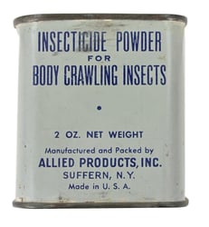 US WW2 Insect louse Powder