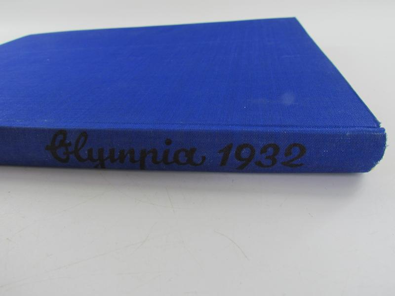 Olympia 1932 Hardbound Book Olympics Results