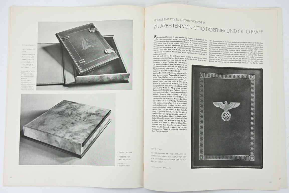 German Third Reich Magazine 'die Kunst im Deutschen Reich' 1942