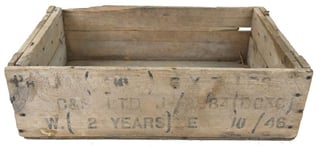 British WW2 Food Supply Box